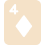 Icon of a black diamond card